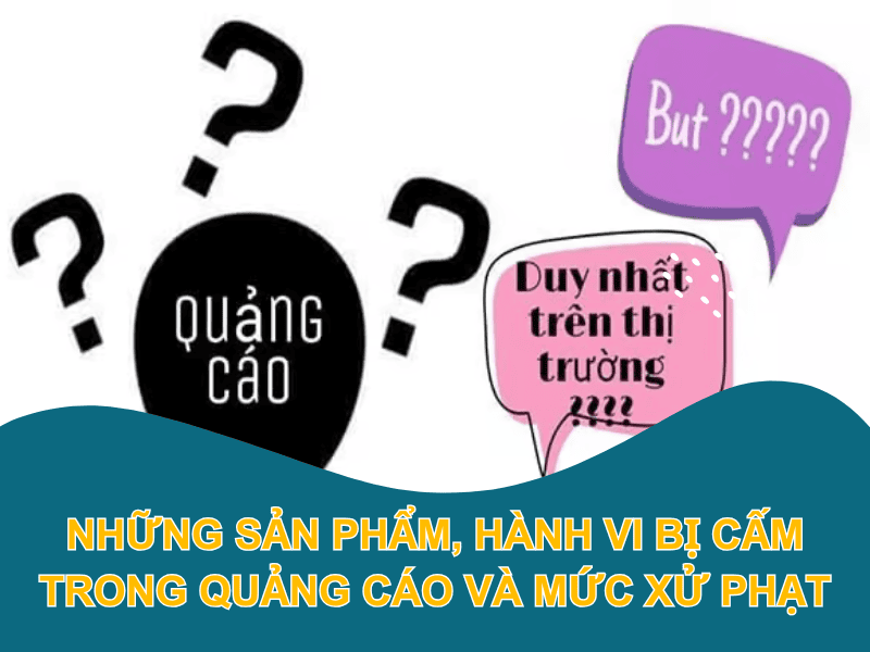Hành vi bị cấm trong quảng cáo