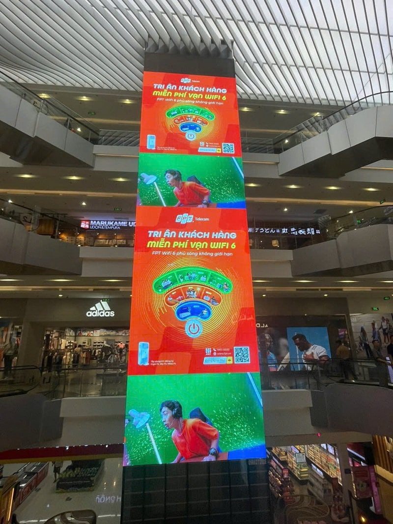 - Led Indoor Vincom Liễu Giai Hà Nội