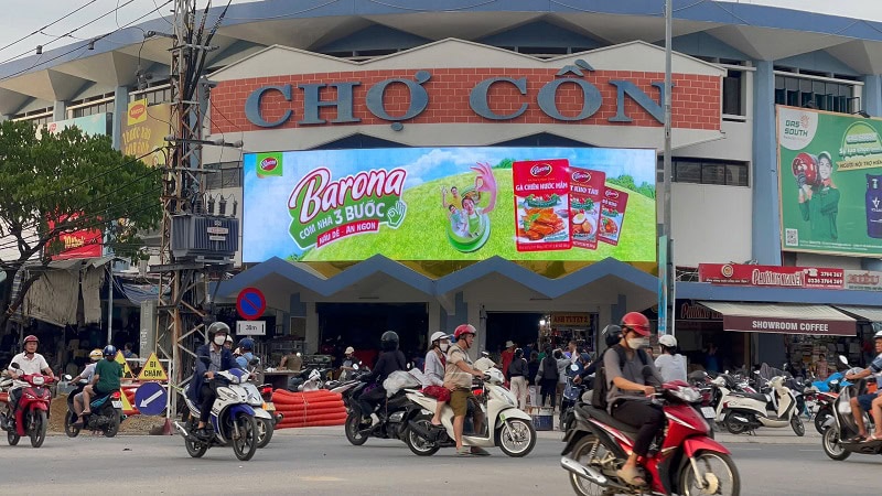 - Led Outdoor Chợ Cồn Đà Nẵng