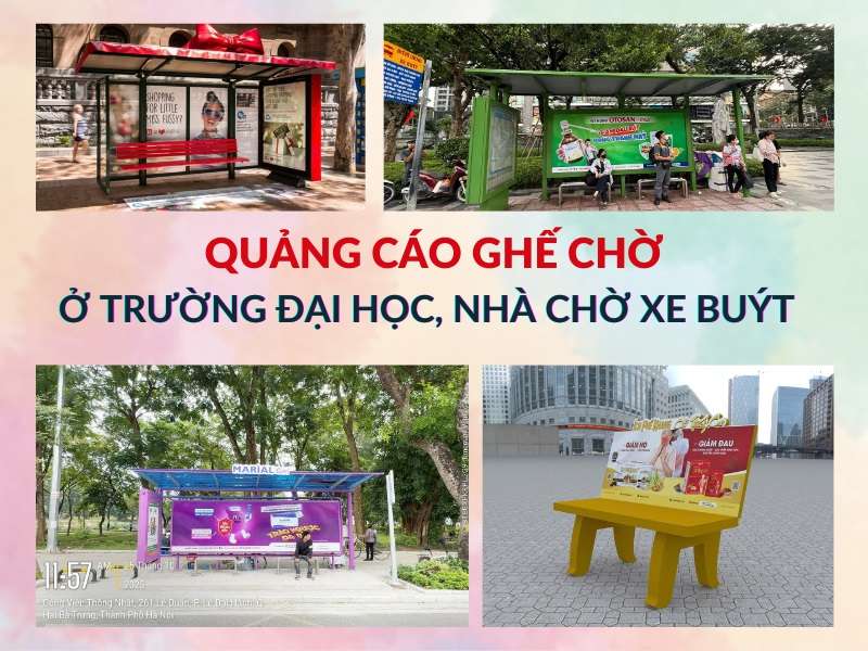 Quảng cáo ghế chờ ở trường đại học, nhà chờ xe buýt đẹp - Quảng Cáo Ghế Chờ Ở Trường Đại Học, Nhà Chờ Xe Buýt Quảng cáo ghế chờ ở trường đại học, nhà chờ xe buýt đẹp