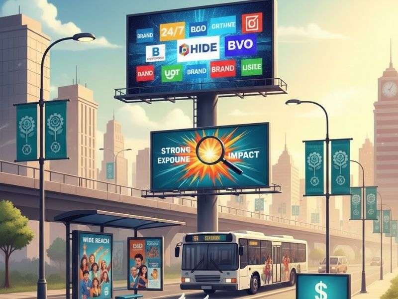 Vì sao quảng cáo ngoài trời được nhiều doanh nghiệp lựa chọn?