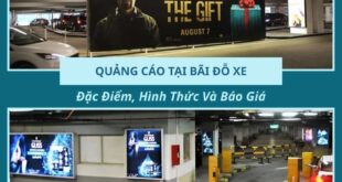 Quảng cáo tại bãi đỗ xe