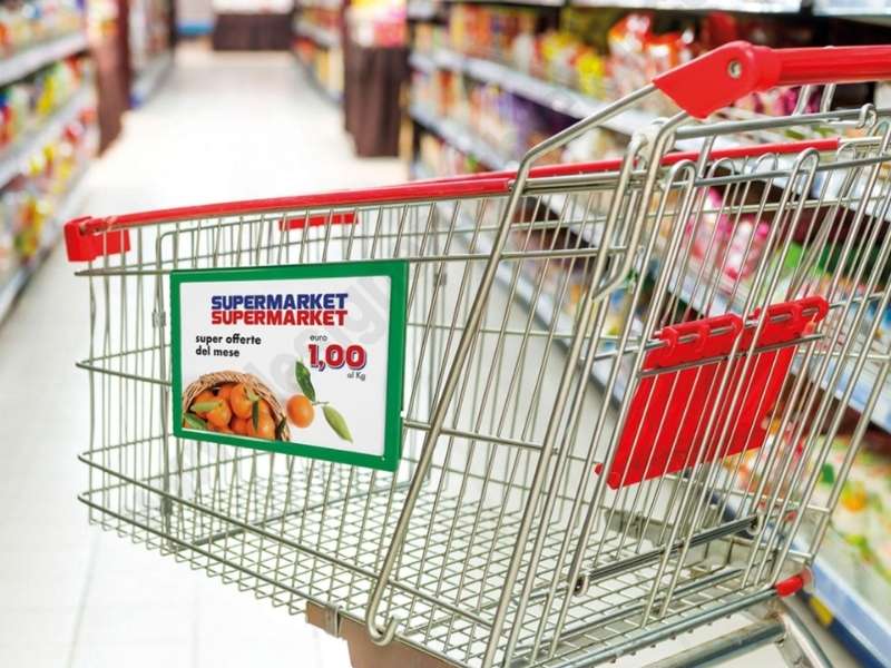 Quảng cáo trên xe đẩy siêu thị là gì?