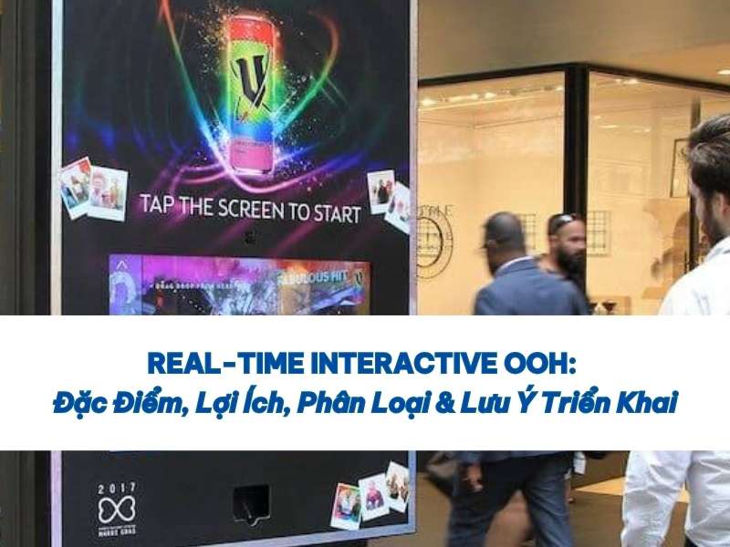 Real-time Interactive OOH