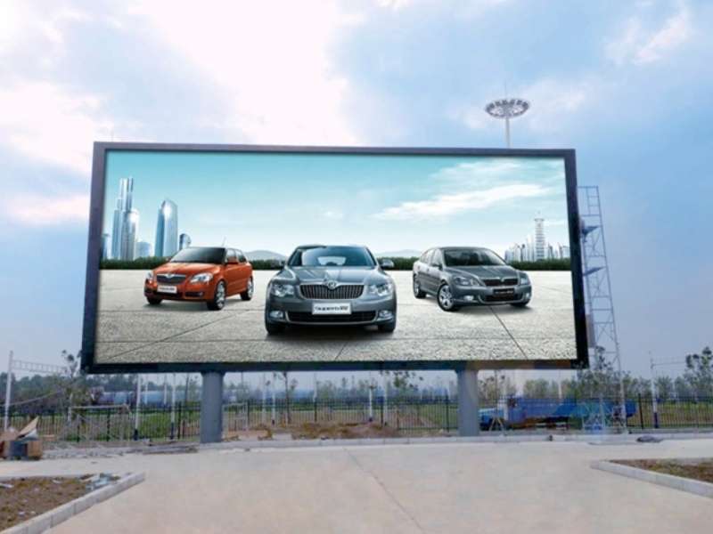 Maquette quảng cáo trên màn hình kỹ thuật số (DOOH)