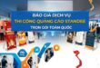 Báo giá dịch vụ thi công quảng cáo standee