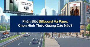 Phân biệt billboard và pano
