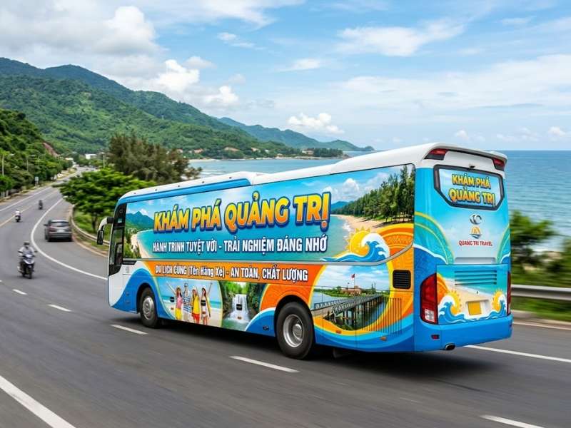 Quảng cáo Fullwrap (Phủ toàn bộ thân xe)