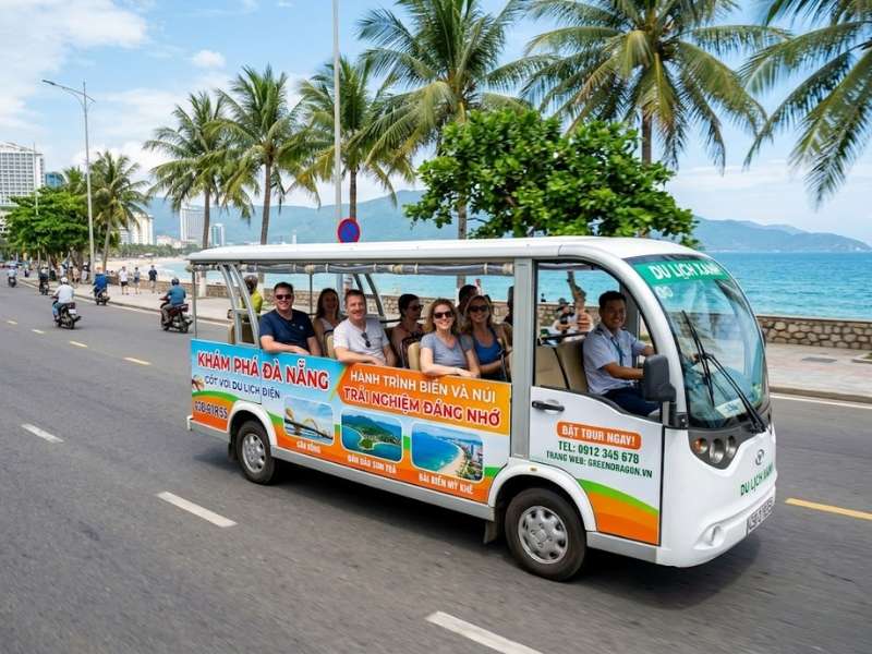 Dán quảng cáo bên ngoài thân xe