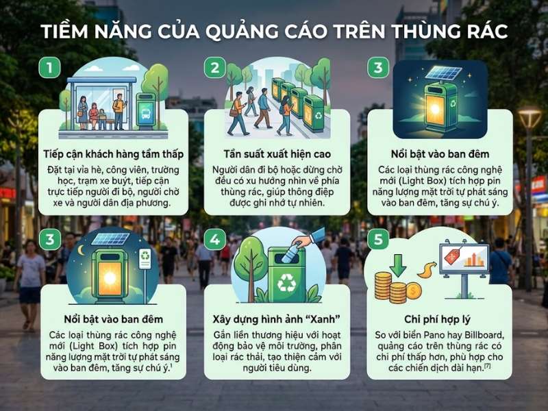 Hiệu ứng nổi bật vào ban đêm