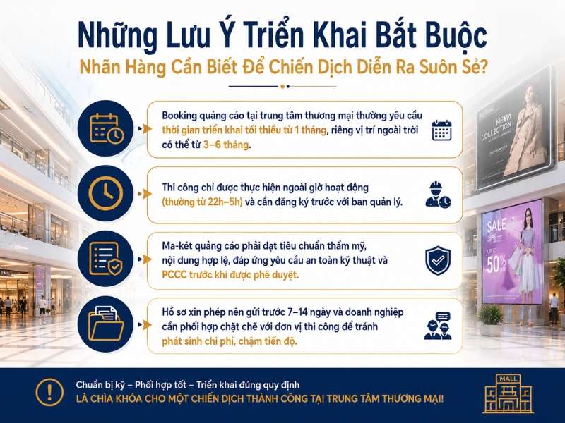 Những lưu ý triển khai bắt buộc nhãn hàng cần biết để chiến dịch diễn ra suôn sẻ?