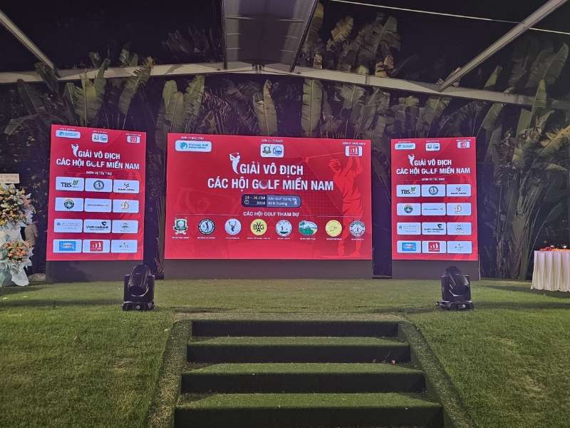 quảng cáo nào phổ biến tại sân golf màn hình led