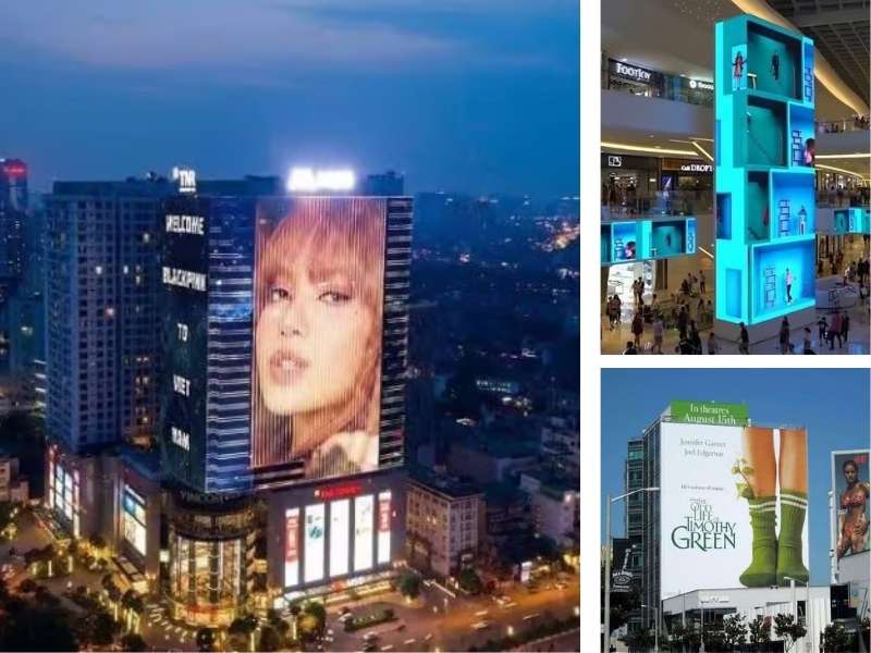 Quảng cáo ngoài trời tại tòa nhà, chung cư và cao ốc văn phòng