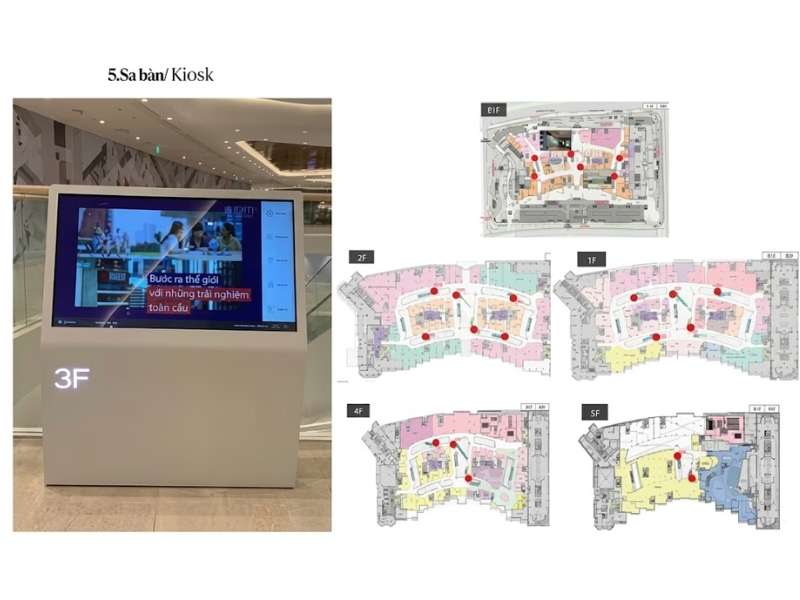 Quảng cáo sa bàn tại Lotte Center Hà Nội – 54 Liễu Giai.