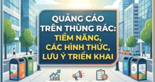 Quảng cáo trên thùng rác