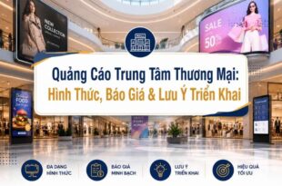 Quảng cáo trung tâm thương mại