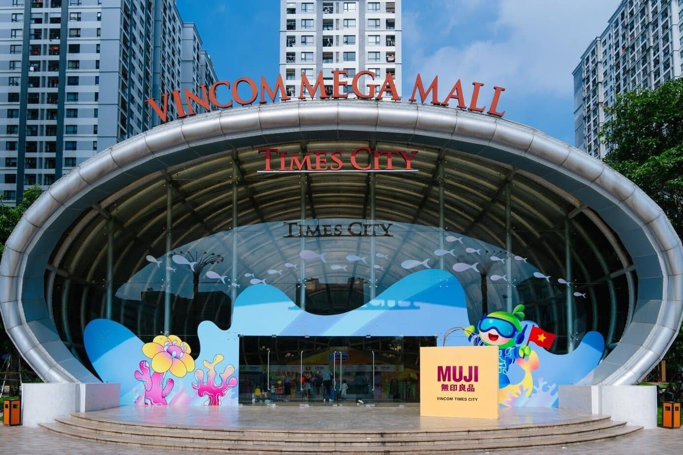 Trung tâm thương mại vincom mega mall times city
