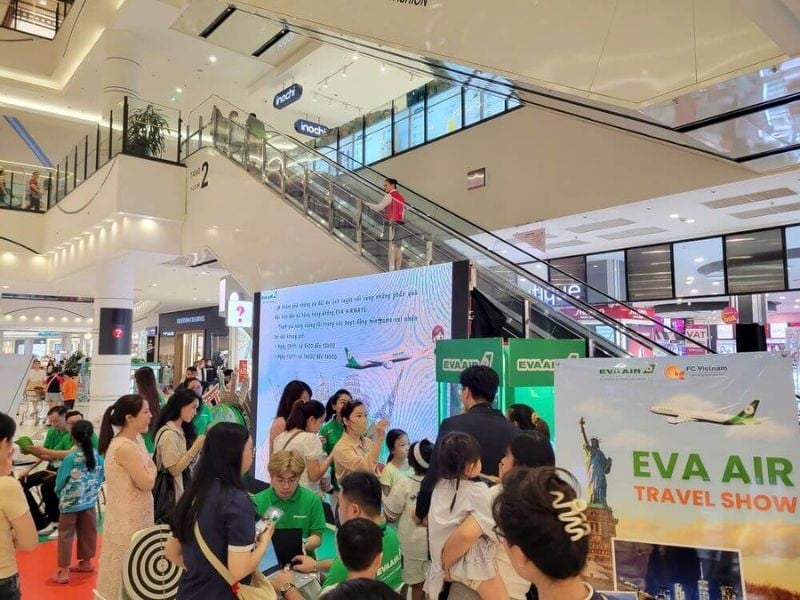 Hình thức quảng cáo tổ chức sự kiện tại Aeon Mall