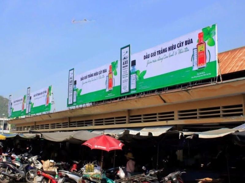 Pano tại chợ Vĩnh Bình, An Giang