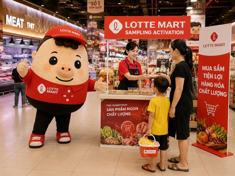 Quảng cáo POSM và Booth Activation
