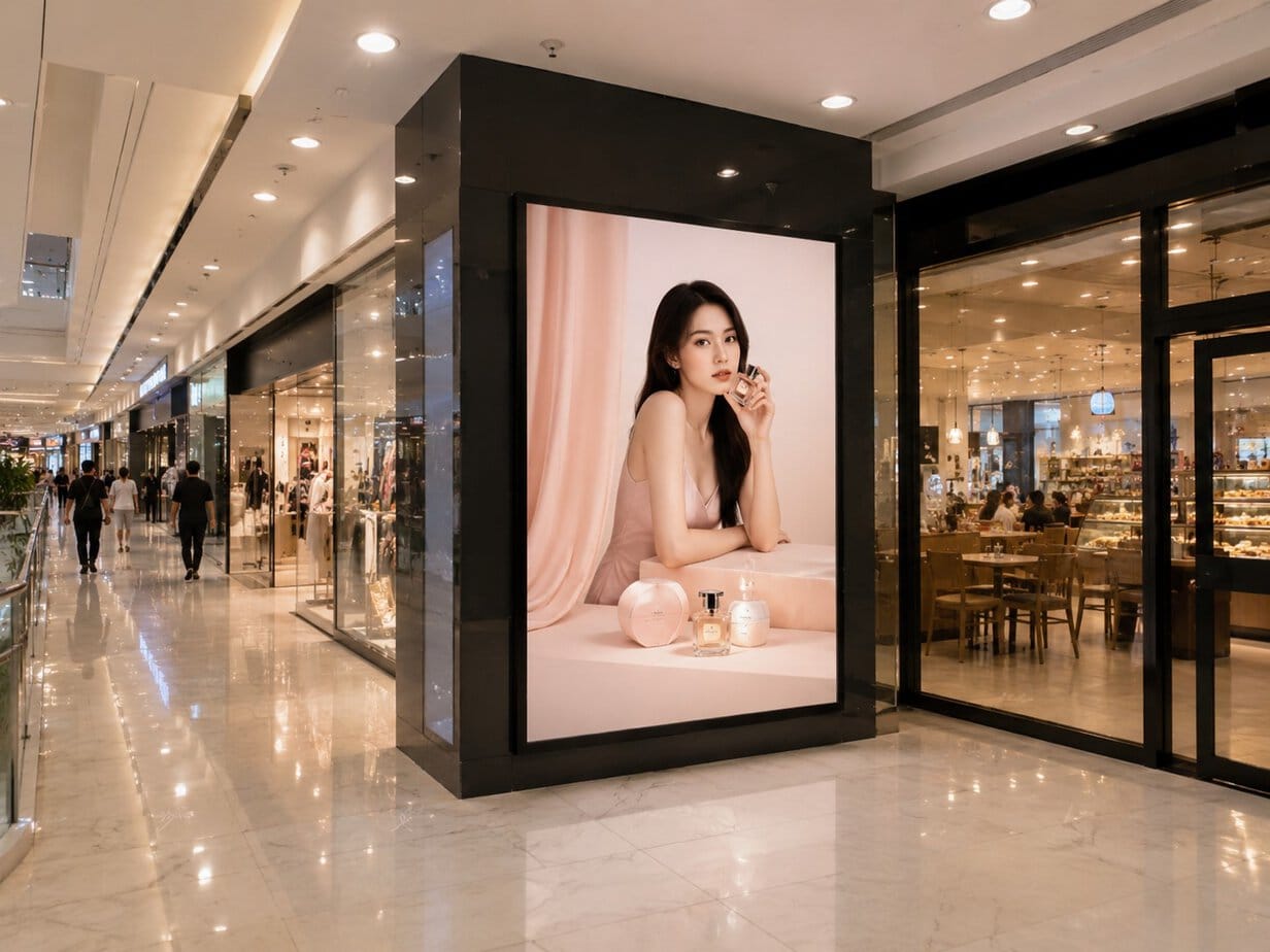 Quảng cáo hộp đèn tại Vincom