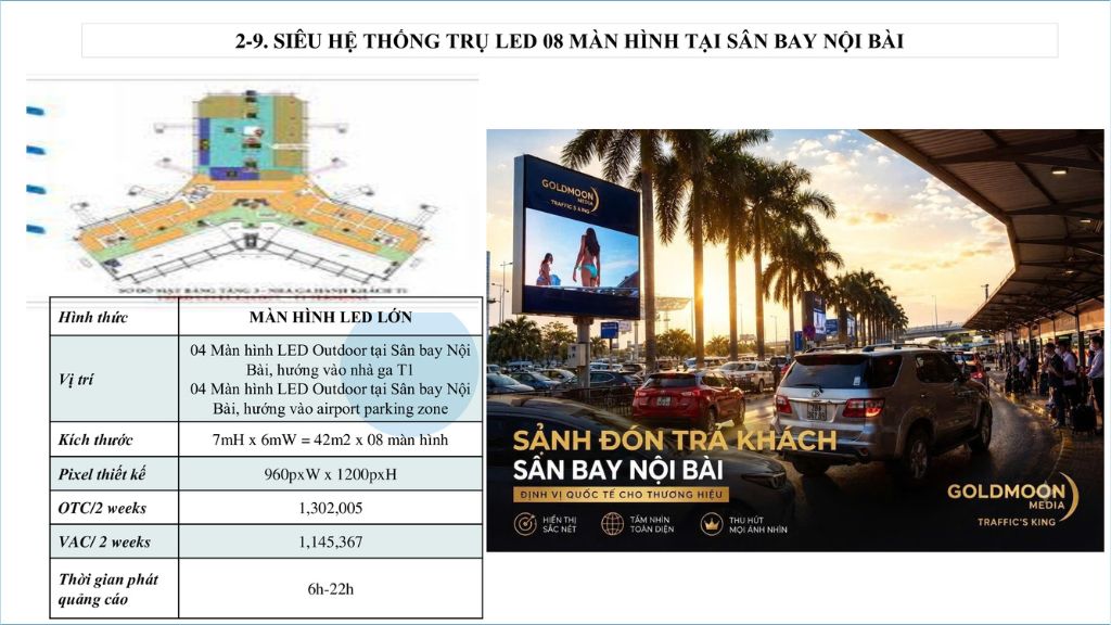 - Hệ Thống Led Tại Sân Bay Nội Bài