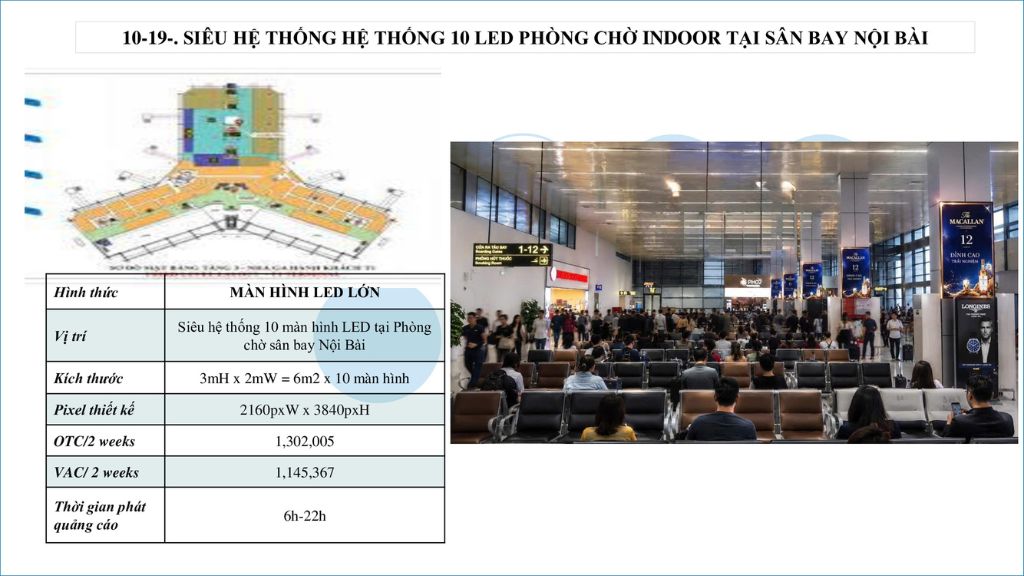- Hệ Thống Led Tại Sân Bay Nội Bài