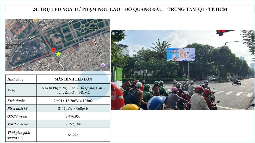 - Led Ngã Tư Phạm Ngũ Lão & Đỗ Quang Đẩu