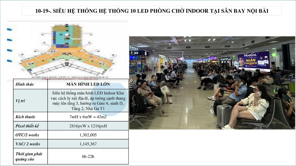 - Hệ Thống Led Tại Sân Bay Nội Bài