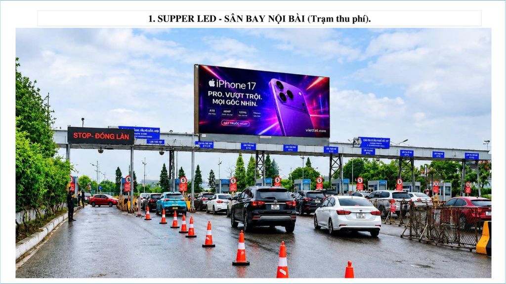 - Hệ Thống Led Tại Sân Bay Nội Bài