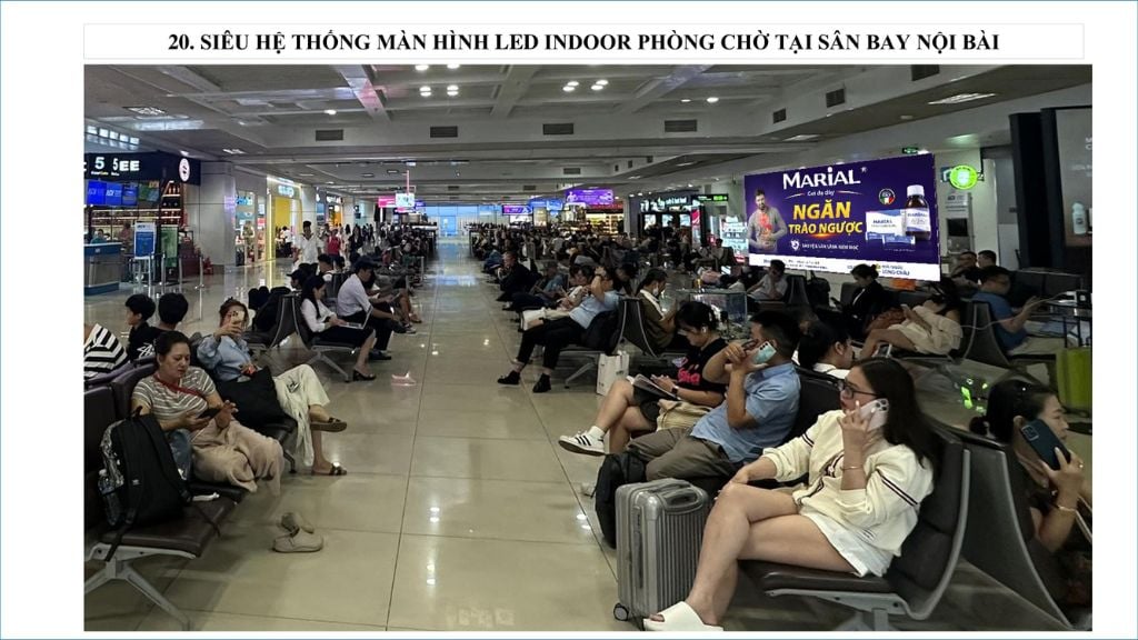 - Hệ Thống Led Tại Sân Bay Nội Bài